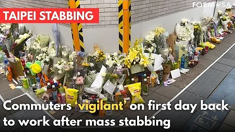 Taipei goes back to routine after random stabbing attack｜Taiwan News