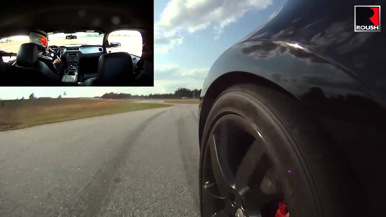 2012 ROUSH Stage 3 Mustang RS3 takes on BMW Performance Center for 2011 One Lap of America