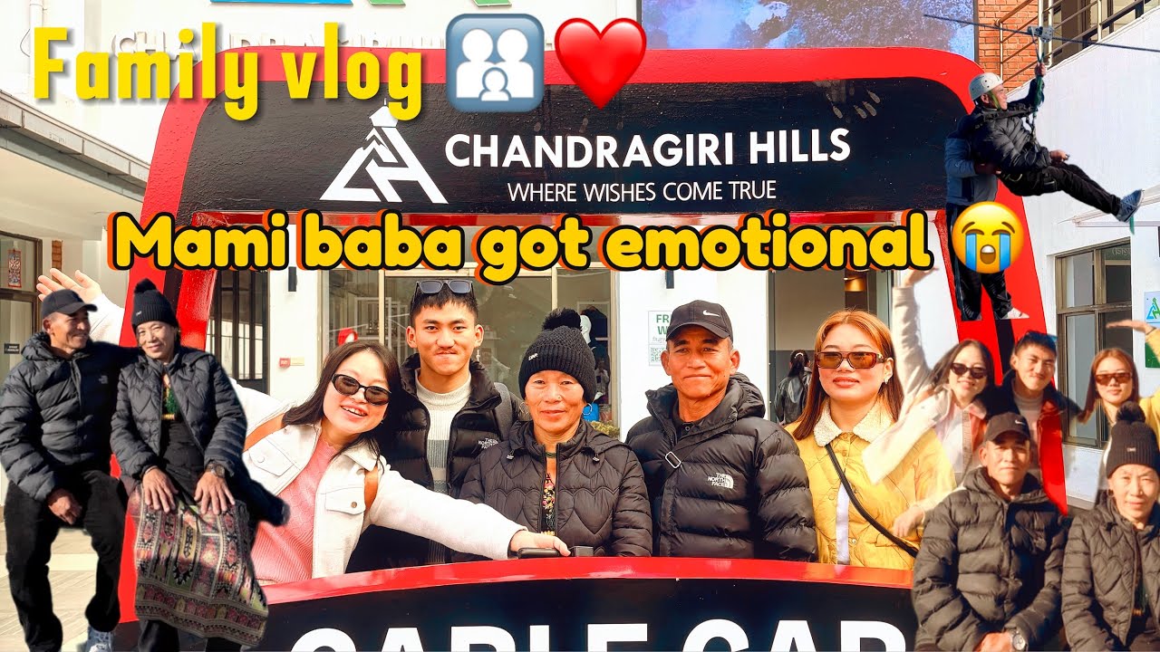 परिवारसँग रमाइला पलहरू 😊CHANDRAGIRI HILLS🚠||Happy and emotional 🥹moments❤️♾️#familyvlog #dreamvlog🫂