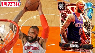 Galaxy Opal Tyson Chandler Grind on the NMS! NBA 2k24 Myteam Season 7 GRIND LIVE