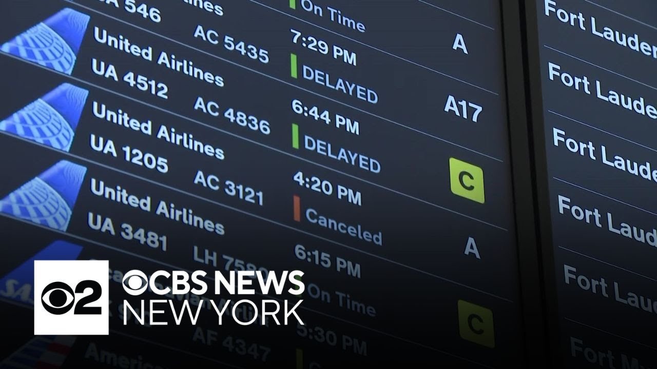 Hundreds of flights delayed, canceled across Tri-State Area amid ...