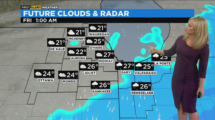 Chicago First Alert Weather: snow Thursday night; temperature drop ahead