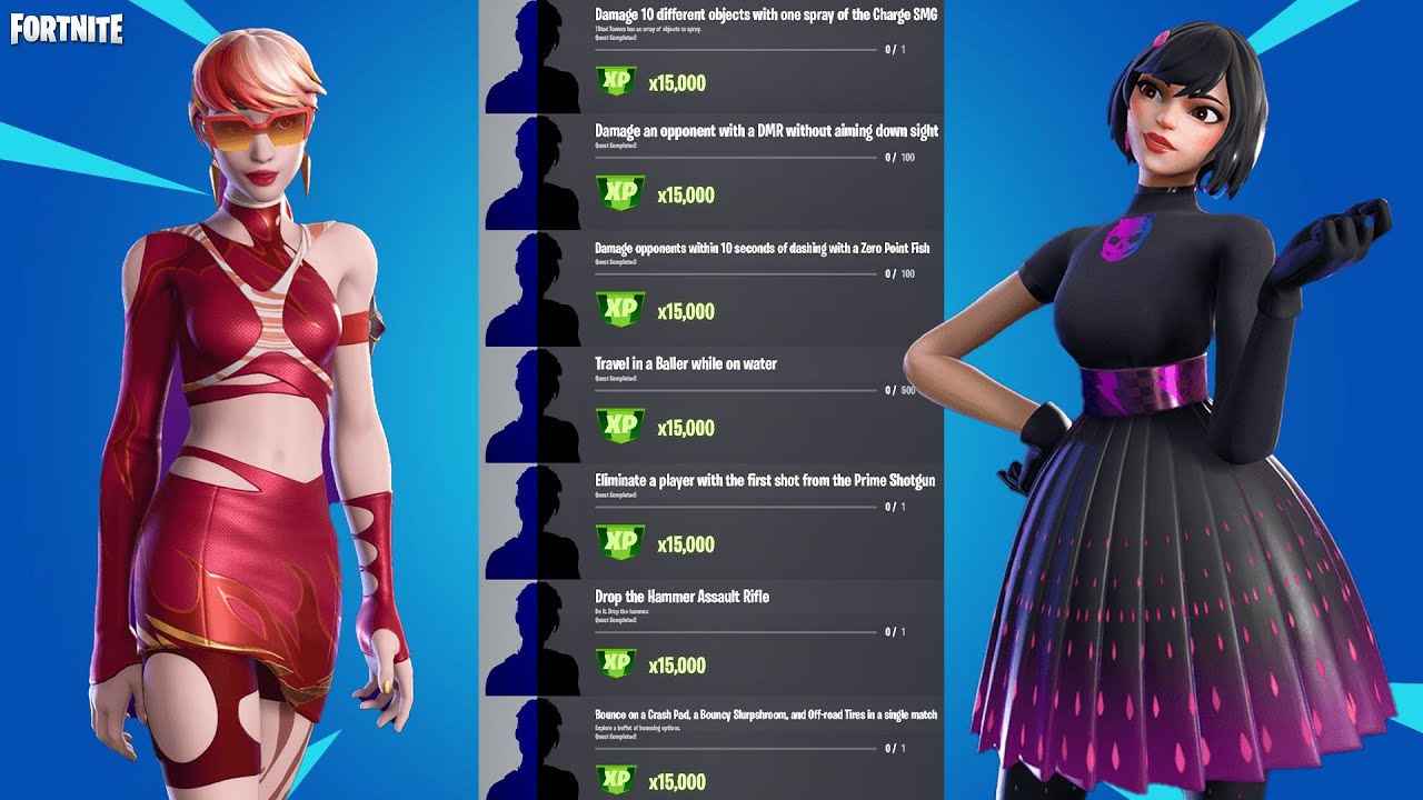 Week 10 Challenges (Full Guide) // Fortnite Season 3 Chapter 3 - YouTube