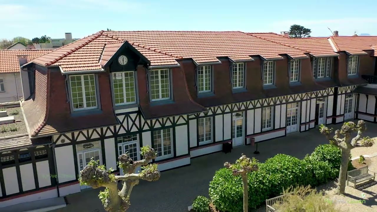 Golf De Biarritz - drone aerial video - Overview