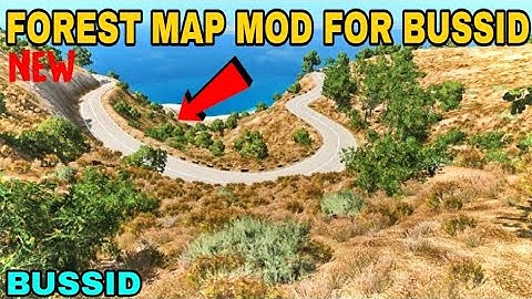 forest map mod for bussid | mod map bussid | mapas para bus simulator indonesia.