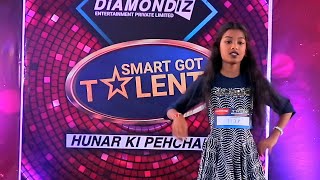 Janvi का Haryanvi Dance Performance है 'Bemisal' | Smart Got Talent | Tv show Audition | Season 2