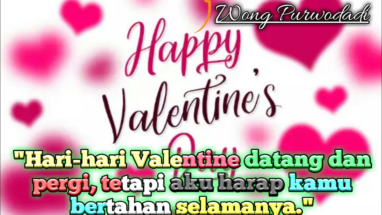  Kata kata  romantis  hari  valentine 2019 terbaru YouTube