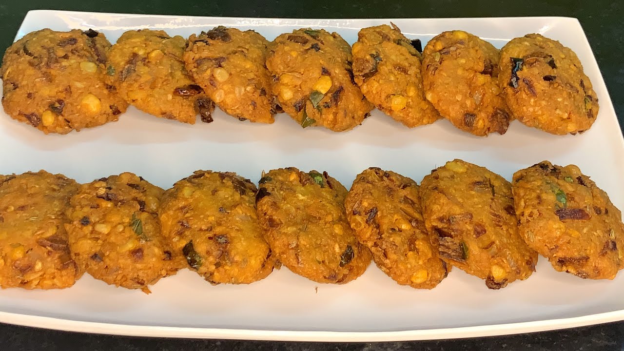 Masala Vada Recipe In Tamil Masal Vada Seivathu Eppadi Paruppu