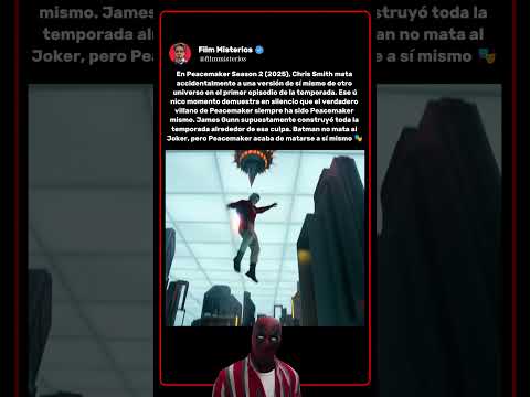 En Peacemaker Season 2 (2025), un accidente revela en secreto al verdadero villano