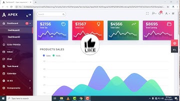 Apex dashboard admin Template