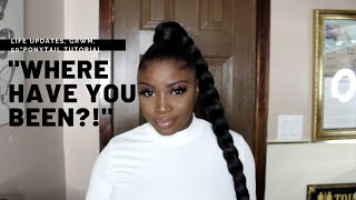 *PROTECTIVE STYLE* 50&quot; JUMBO PONYTAIL TUTORIAL