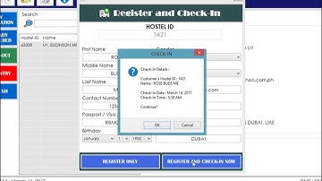 C#.net Hostel Management System