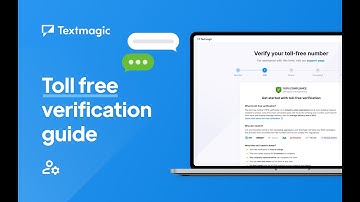 How to verify your toll-free number with Textmagic
