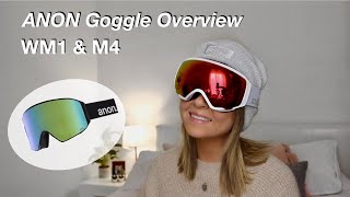 Anon WM1 + MFI & M4 + MFI Goggles Unboxing/ Overview