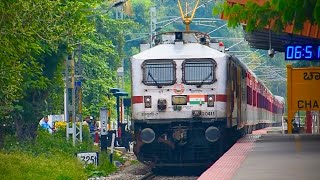 Download lagu Legendary Kaveri Express first LHB Run | Malgudi SF Express also gets upgraded