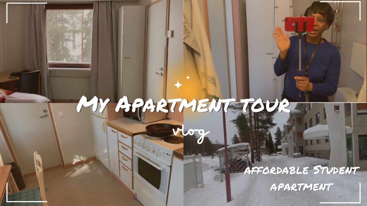 LIVING IN FINLAND🇫🇮6 to my apartment tour.Affordable student