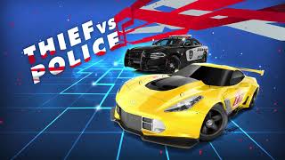 Thief vs Cops: Mini Car Racing | Run away from police cars screenshot 3
