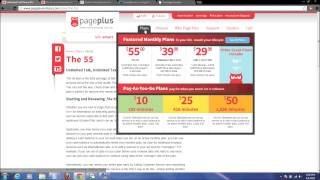 Page Plus Prepaid Review Part 2 Plans