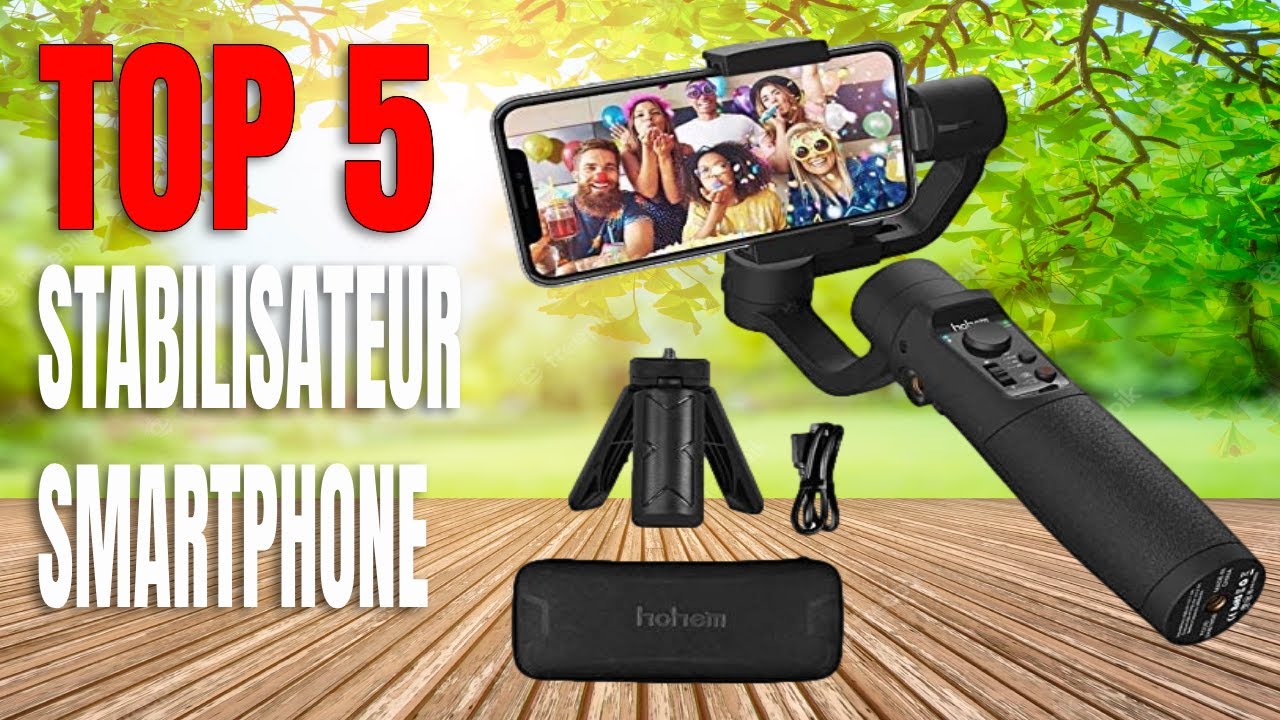 TOP 5 : Stabilisateur Smartphone 2024 - Perche Selfie 