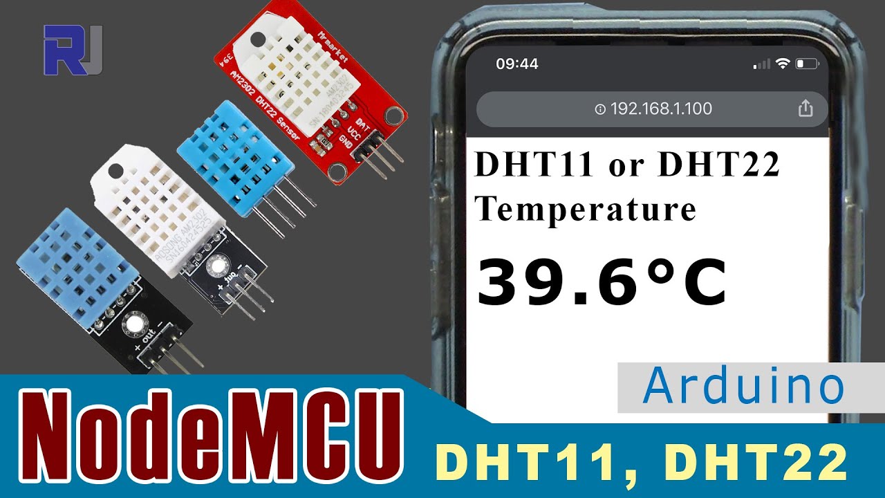 dht22 คือ  Update  How to use DHT11 DHT22 with NodeMCU ESP8266 to read temperature over WiFi - IoT