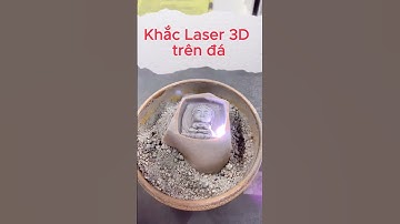 Khắc laser 3d trên đá hình tượng