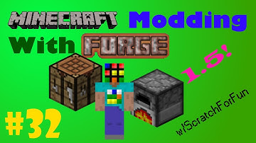 Minecraft Modding With Forge 1.5 Episode 32 - Crafting & Smelting Recipes!