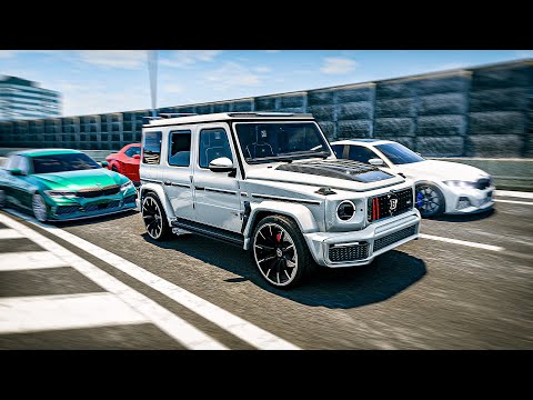 Видео: ШАШКИ НА БОЛЬШОЙ СКОРОСТИ НА BMW M3 В BEAMNG MULTIPLAYER