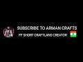 Arman crafts first video of the year ff