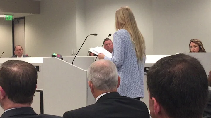 Elizabeth Corder Speaking at the Monthly TCA Meeting