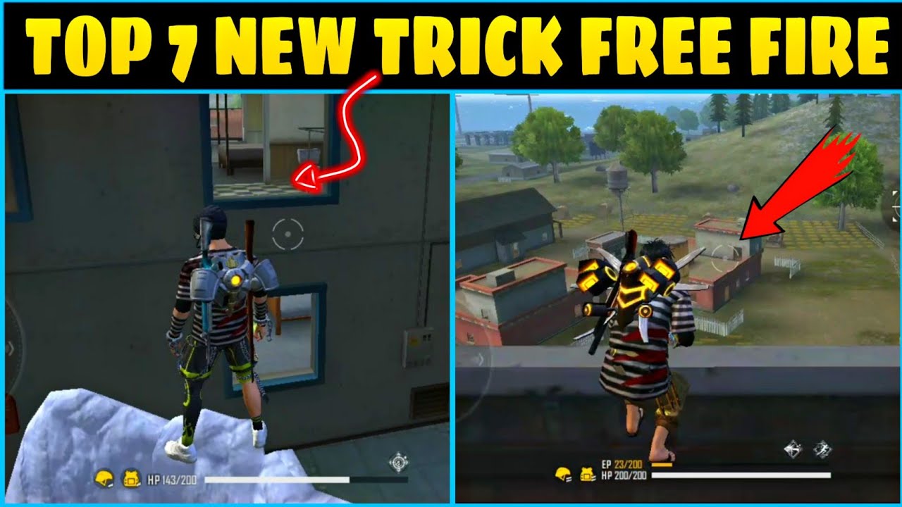 TOP 7 NEW SECRET TIPS AND TRICKS FREE FIRE - GARENA FREE FIRE - ANGRISH ...