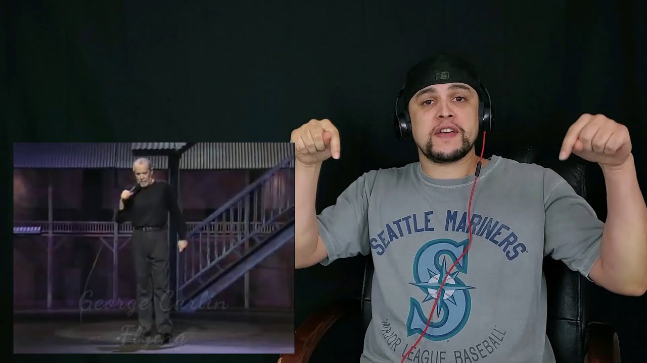 George Carlin - Flying (REACTION) Something to Think About For the Next Time I'm on a Flight! LOL! 🤣