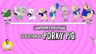 Evolution of PORKY PIG - 84 Years Explained | CARTOON EVOLUTION