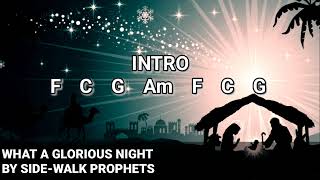 What A Glorious Night - Sidewalk Prophets (Lyrics and Chords)  @worship Tutorial @Dids malida