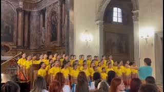 Indonesia Raya Opening Ceremony Competition Leonardo da vinci internasional Choral Festival 2023