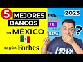 🔴LOS MEJORES BANCOS DE MEXICO 😱 [Nubank, BBVA, Banregio, Hey Banco, Afirme]