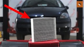 Einbau von gegen Feinstaub und mit Aktivkohle Klimafilter beim MITSUBISHI COLT: Video-Tutorial