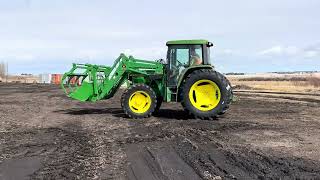 51A. JD 6400 FWA Tractor 