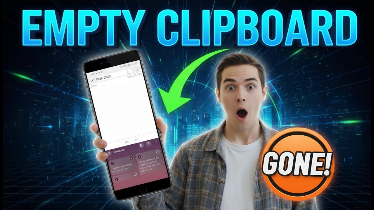 How to Empty Clipboard Android | Keep Your Copied Data Private - YouTube