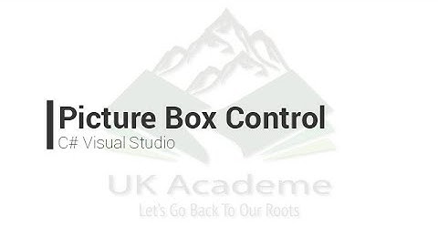 Picture Box Control in Visual Studio C#