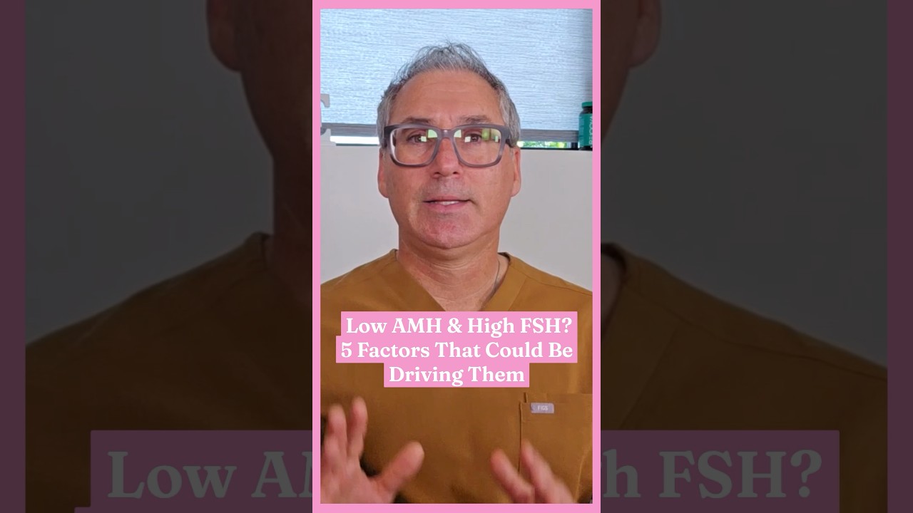 Low AMH & High FSH? 5 Factors That Could Be Driving Them #LowAMH #HighFSH #FertilityHealth