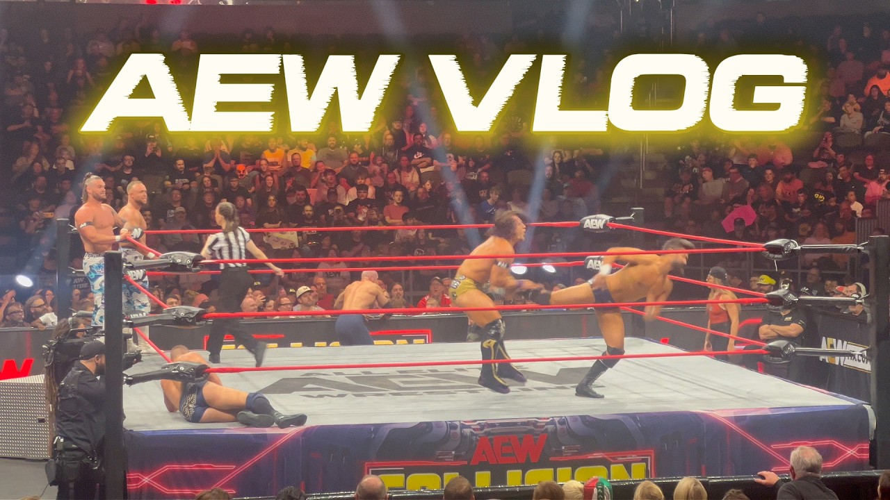I FINALLY WENT TO AEW! | Full AEW Collision Vlog | Highland Heights, KY