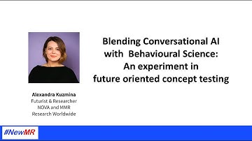 Blending Conversation AI and Behavioural Science with Alexandra Kuzmina