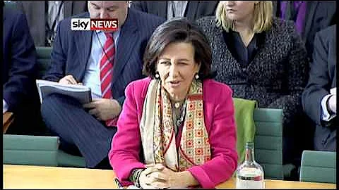 Santander Boss Ana Botin grilled by MPs at Treasury Select Committee