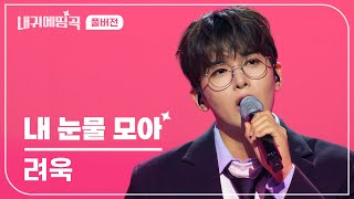 내 귀에 띵곡 | 려욱 (슈퍼주니어) - 내 눈물 모아 Live Clip | 풀버전