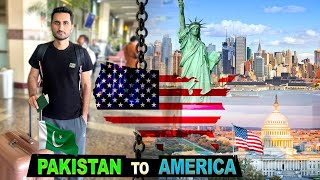 Pakistan to USA travel | Pakistan to America vlog