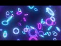 [4K] Flying Neon Rings VJ Loop - DJ Visuals