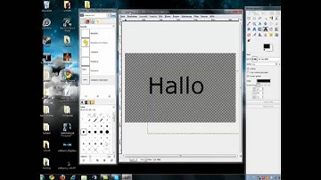 CSS - Transparentes Spray Tutorial [GERMAN] [GIMP]
