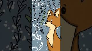 #short CREATING A FOX IN A *WINTER WONDERLAND* IN IBIS PAINT!