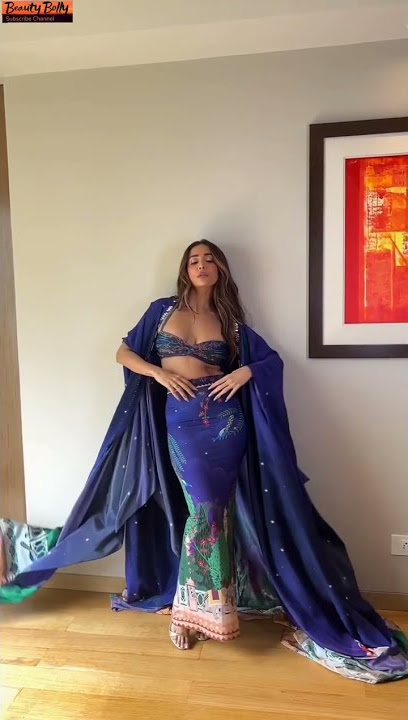 Malaika Arora ‼️ Blue dress butterfly #shorts #malaikaarora