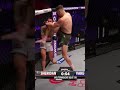 BRUTAL KNEE FINISH! #PFL #SHORTS #MMA